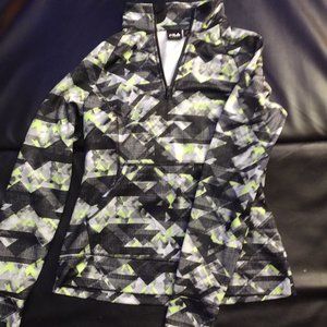 Fila 1/4 Zip Pullover Workout Running Top Size XS